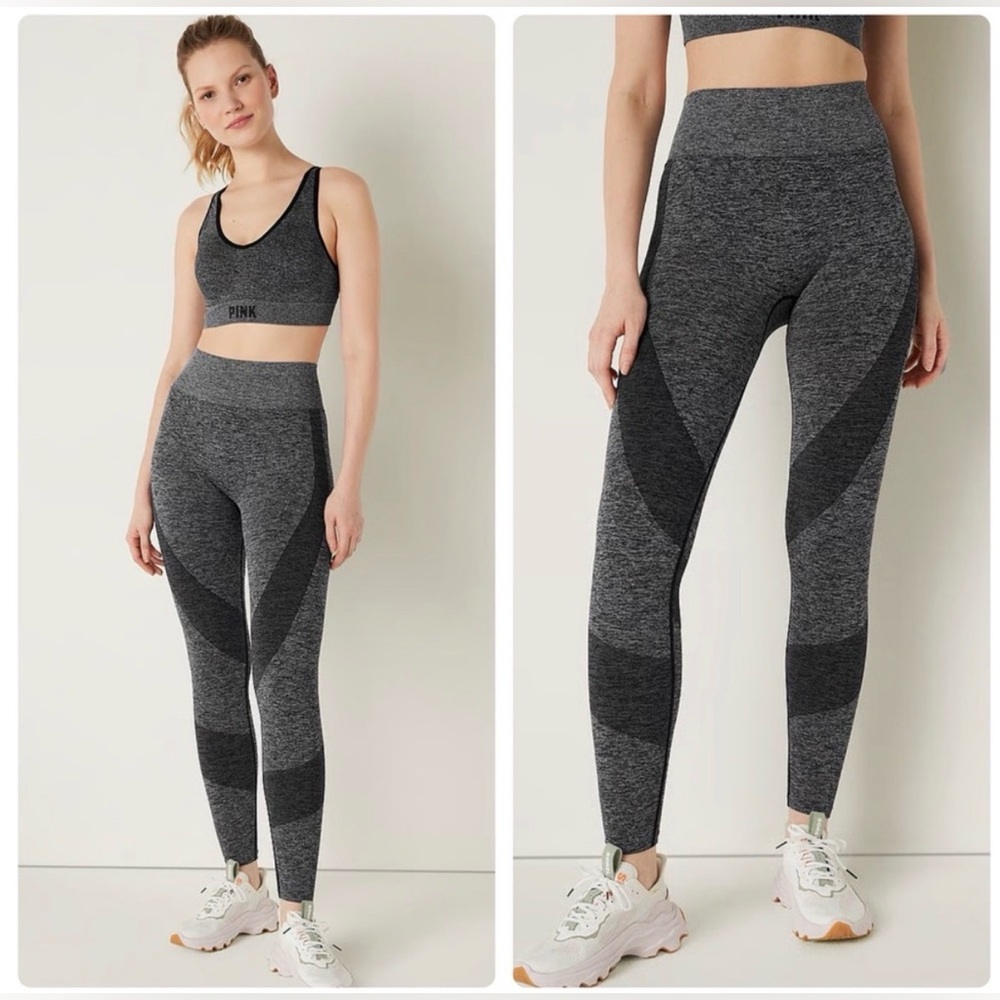 PINK Victoria’s Secret Seamless Athletic Gym Leggings Size Small